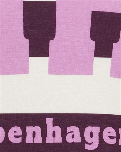 Marta du Chateau - MdcNerina Sweatshirt - Bordeaux/ Pink